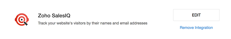 zoho-salesiq-remove-integration