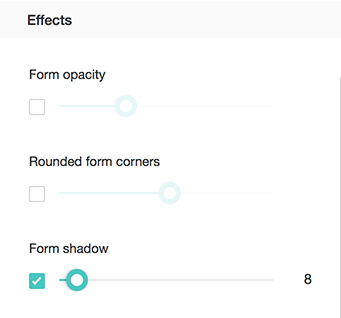 Set theme effects