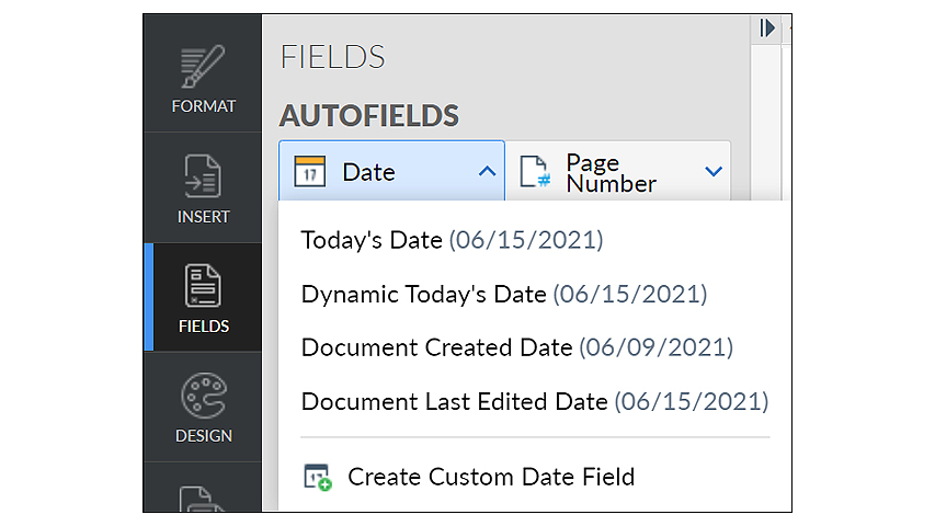 Let us see how to create a custom date field with an example.