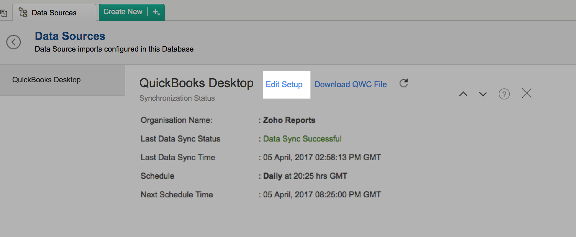Advanced Analytics for QuickBooks Desktop | Zoho Analytics On-Premise