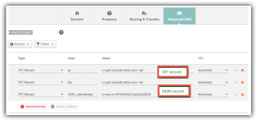 How To Set Up Spf And Dkim Txt Records For Your Domain Trainercentral 