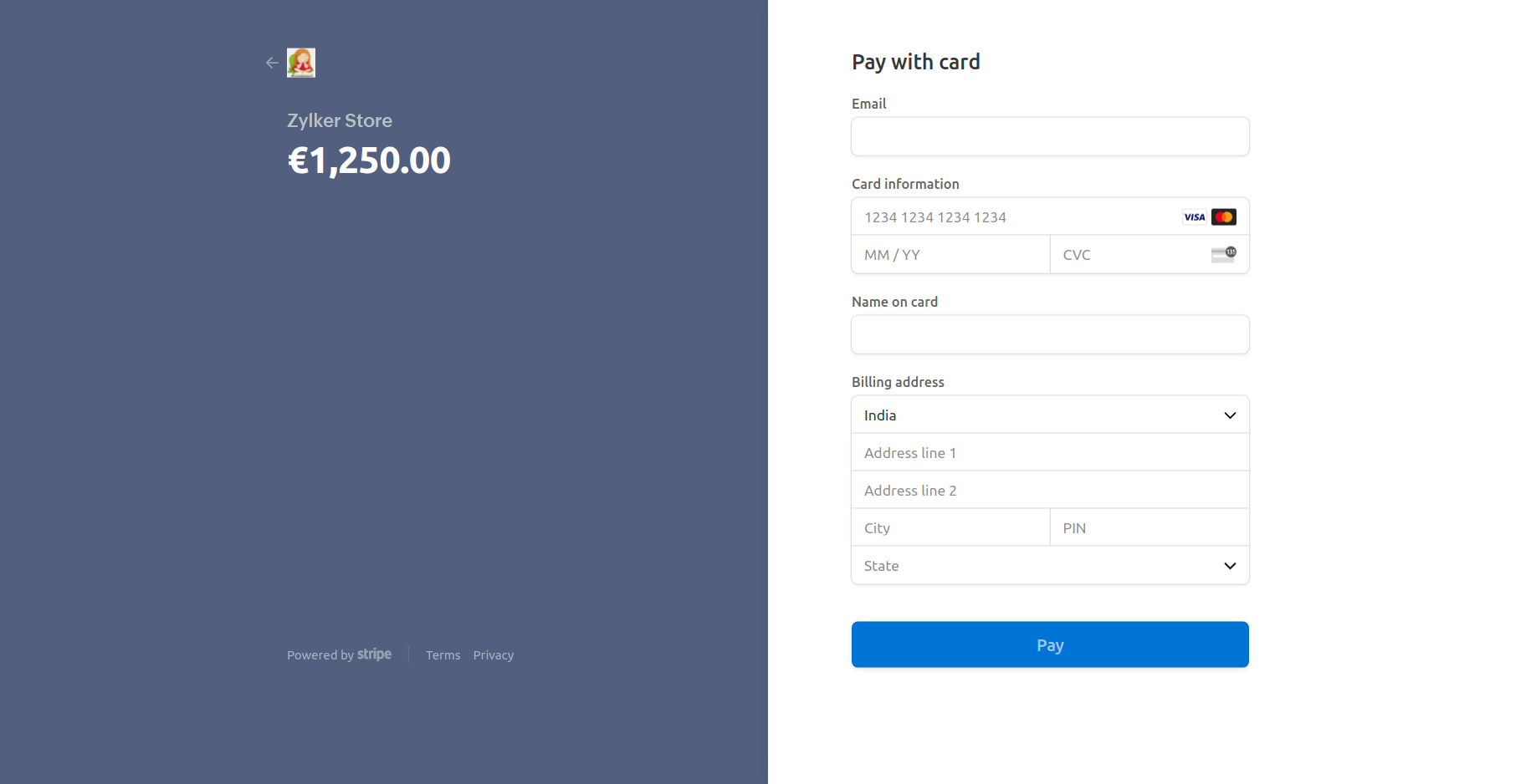 How Product Name is displayed while making payment