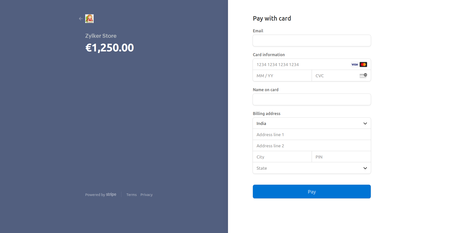 Stripe Checkout - Payment Gateway