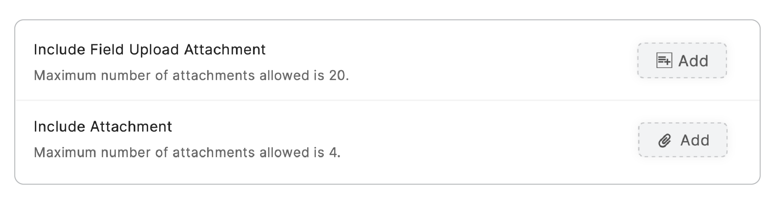 File Attachments