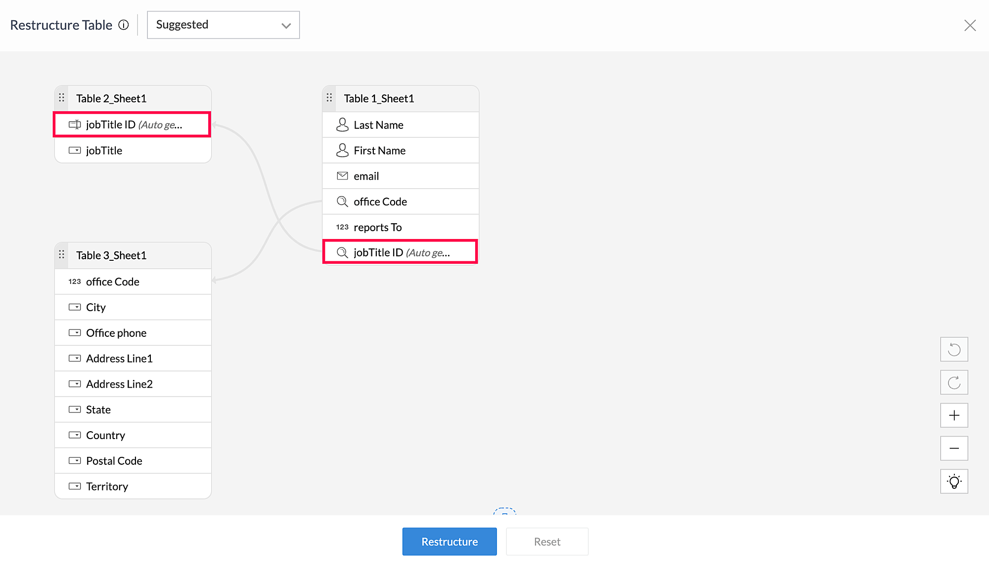 Create A Form By Importing Data | Zoho Creator Help