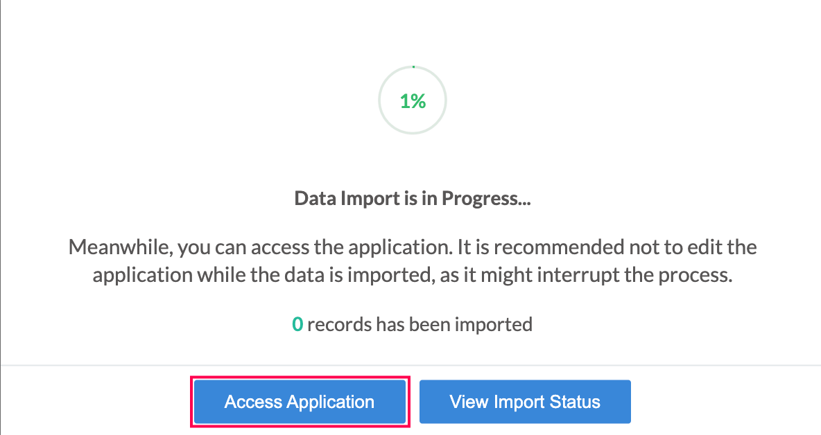 Create A Form By Importing Data | Zoho Creator Help