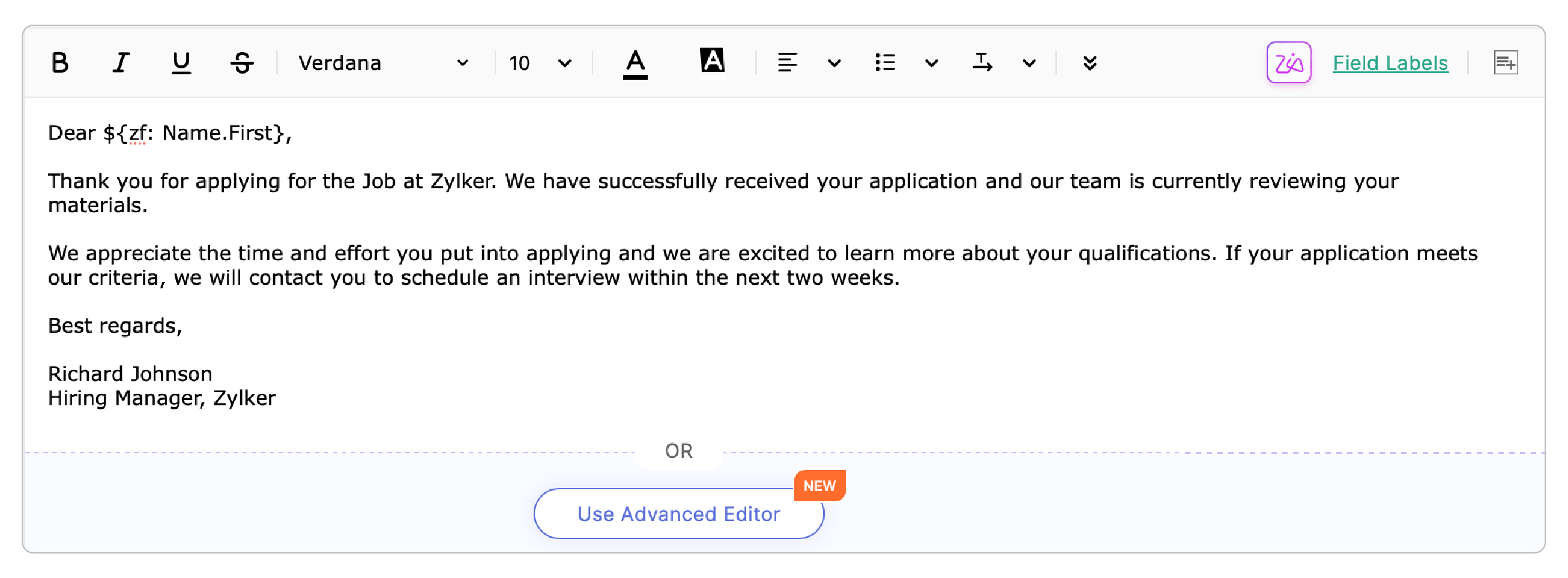 Email Content