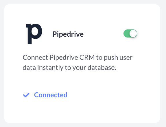 Pipedrive Integrat