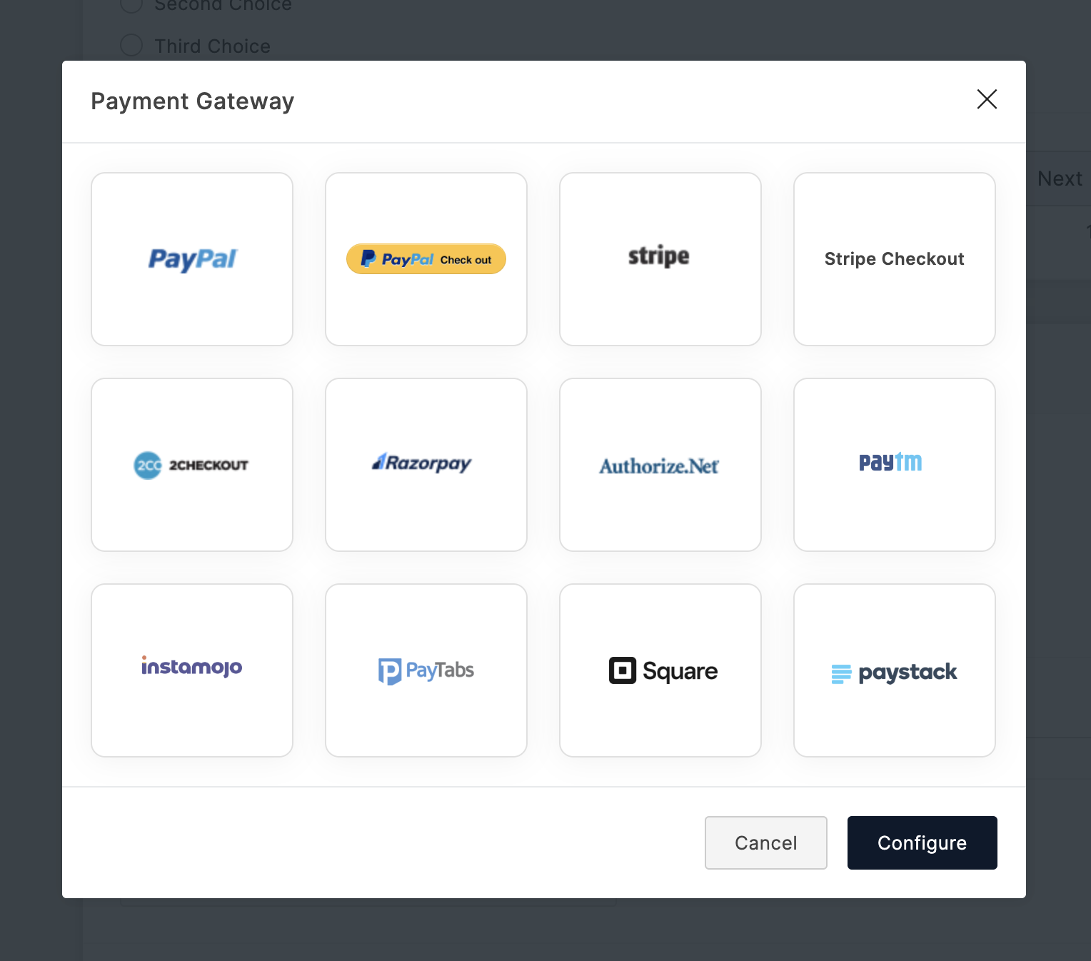 Payment Gateways