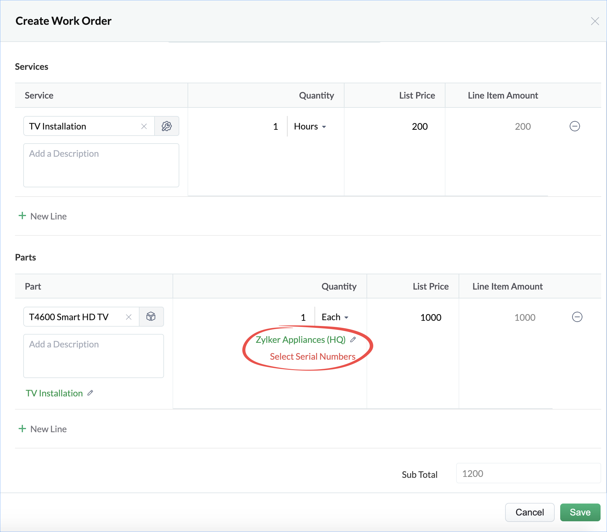 Zoho FSM | Inventory Tracking Using Zoho Inventory