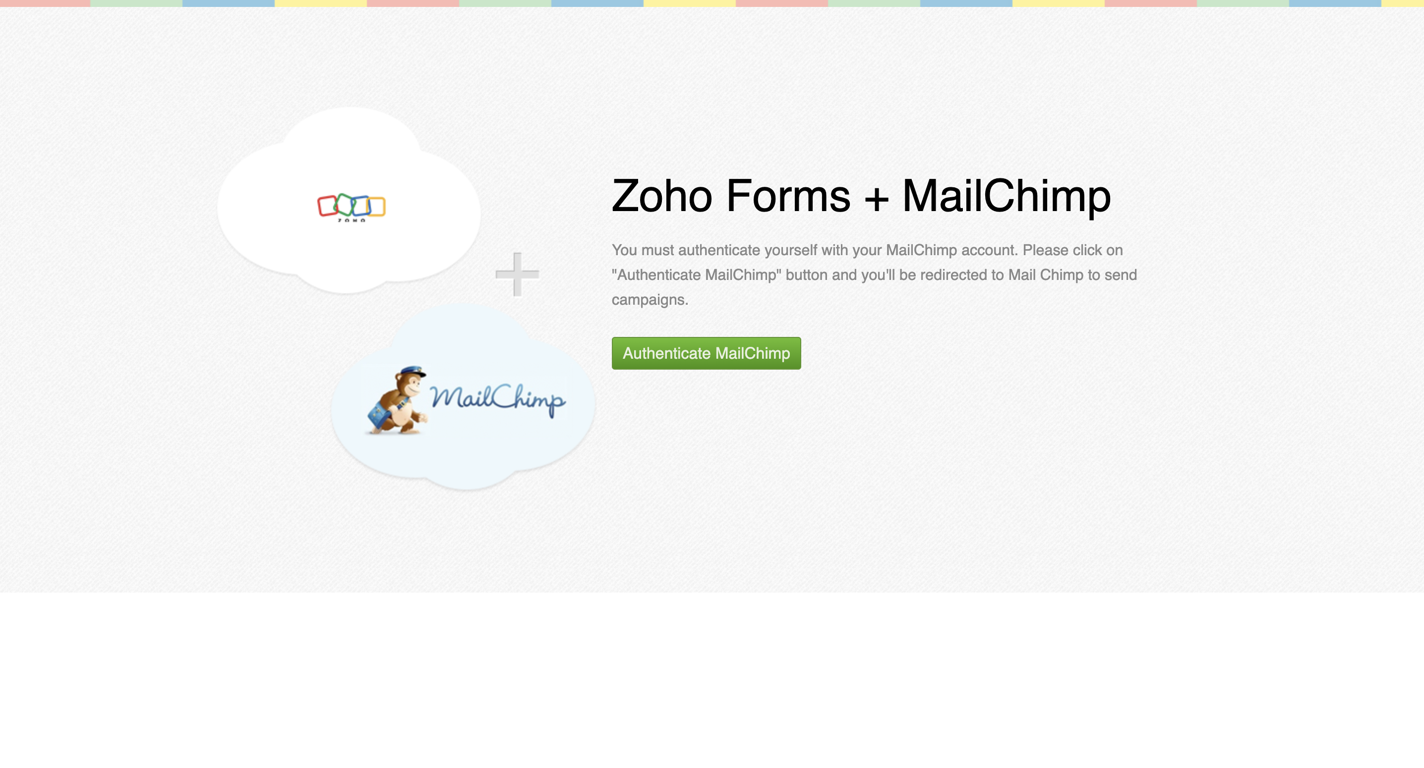 Mailchimp Authentication