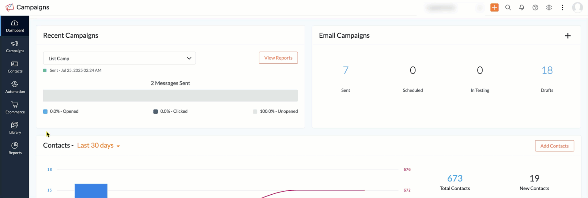 How to rename a topic in Zoho Campaigns