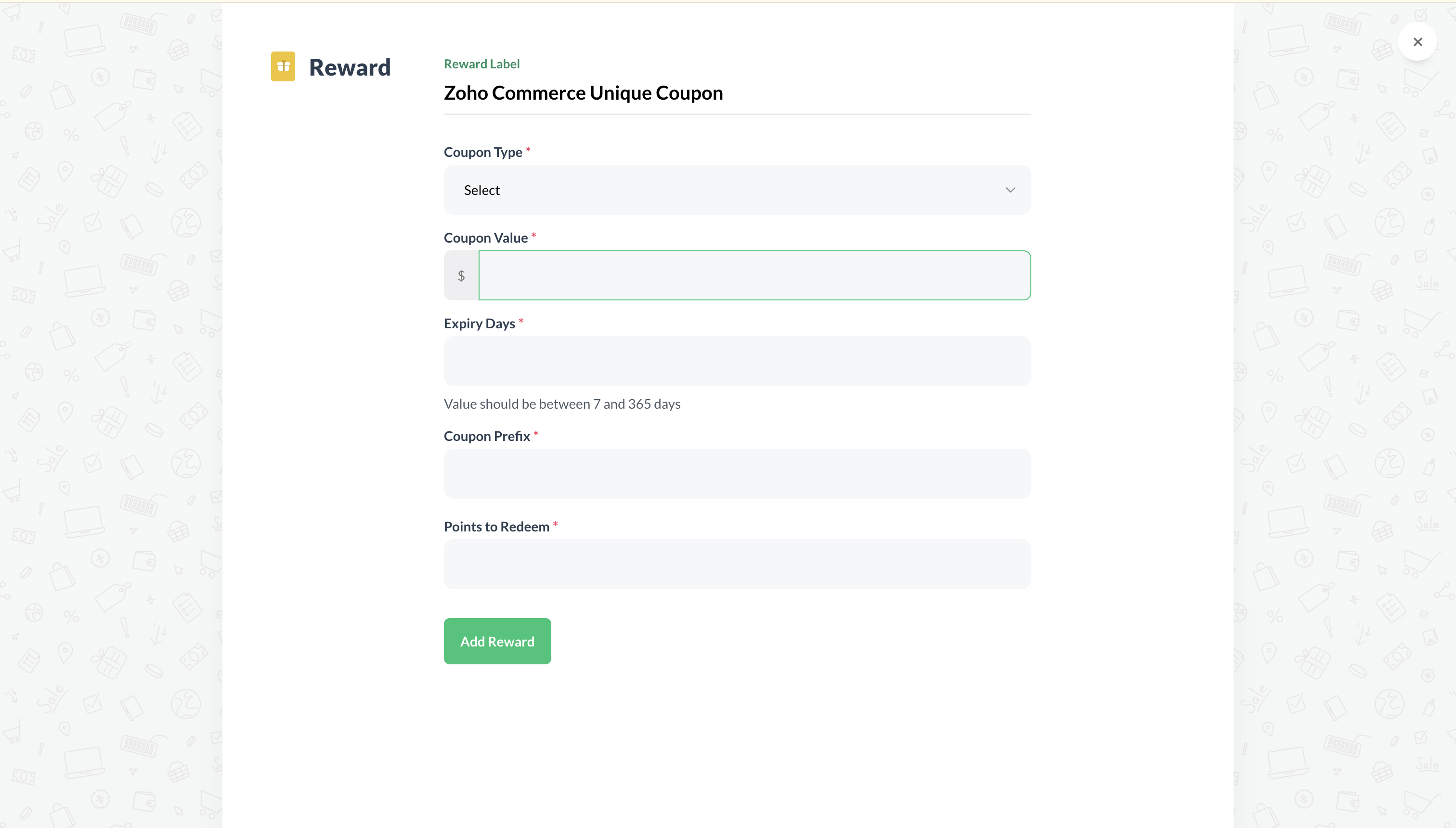 Thrive - Zoho Commerce Reward