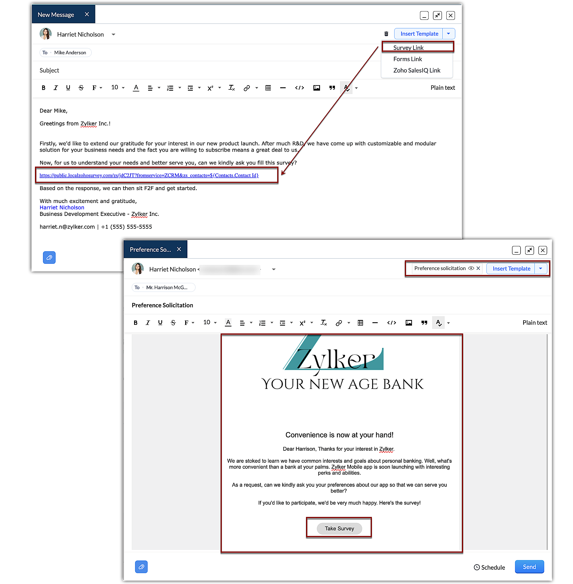 How to Create a Full Name Question in Zoho Survey