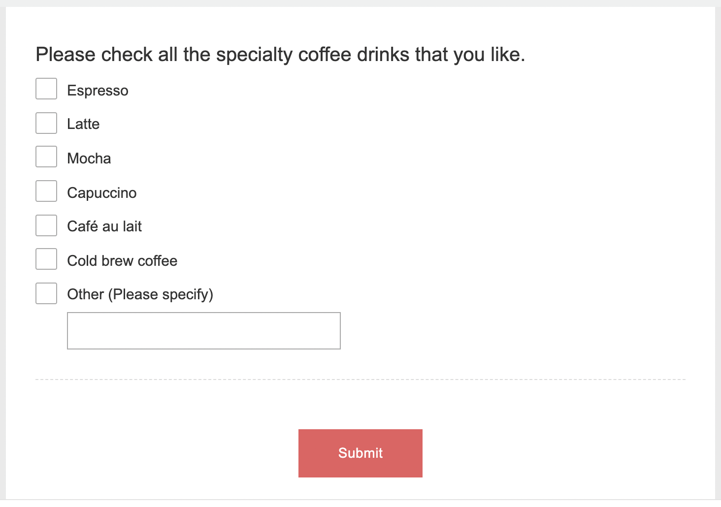 How to Create Multiple Choice Questions in Zoho Survey