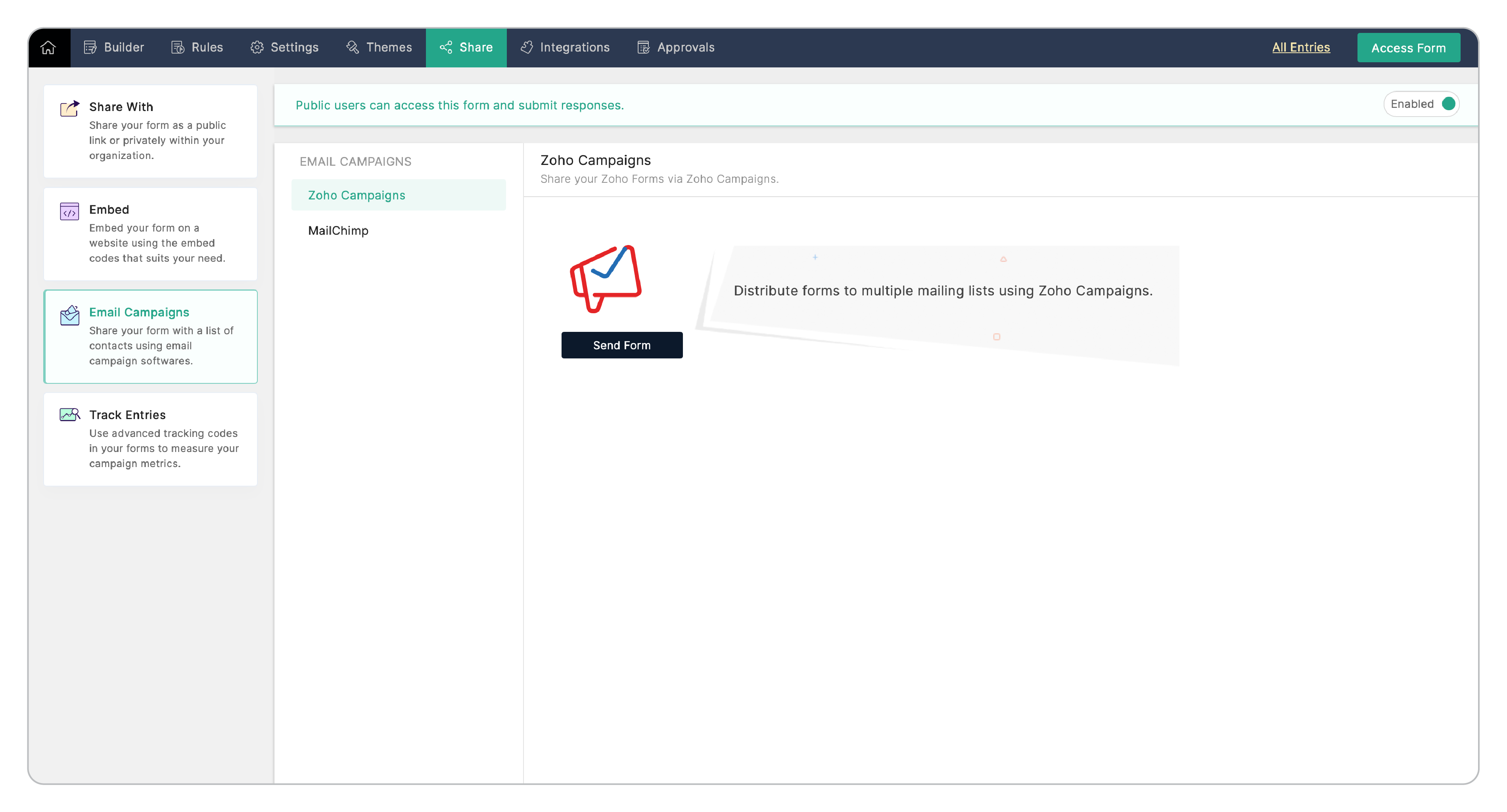 Zoho Campaigns