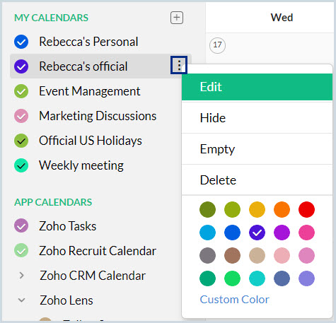 Schedule Appointments With Your Zoho Calendar