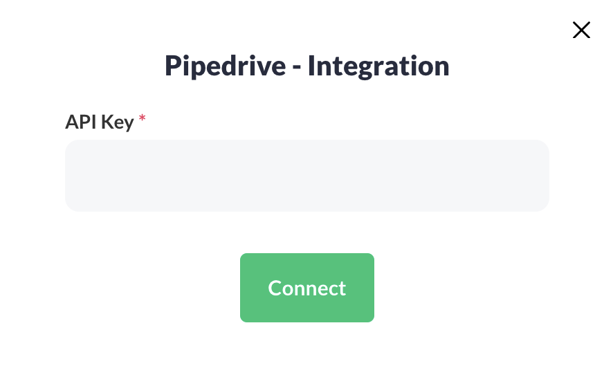 Pipedrive API Key