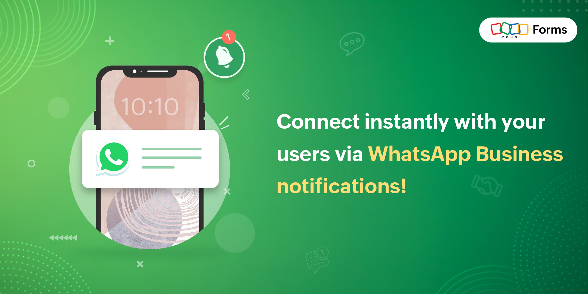 Notifikasi whatsapp untuk zoho forms