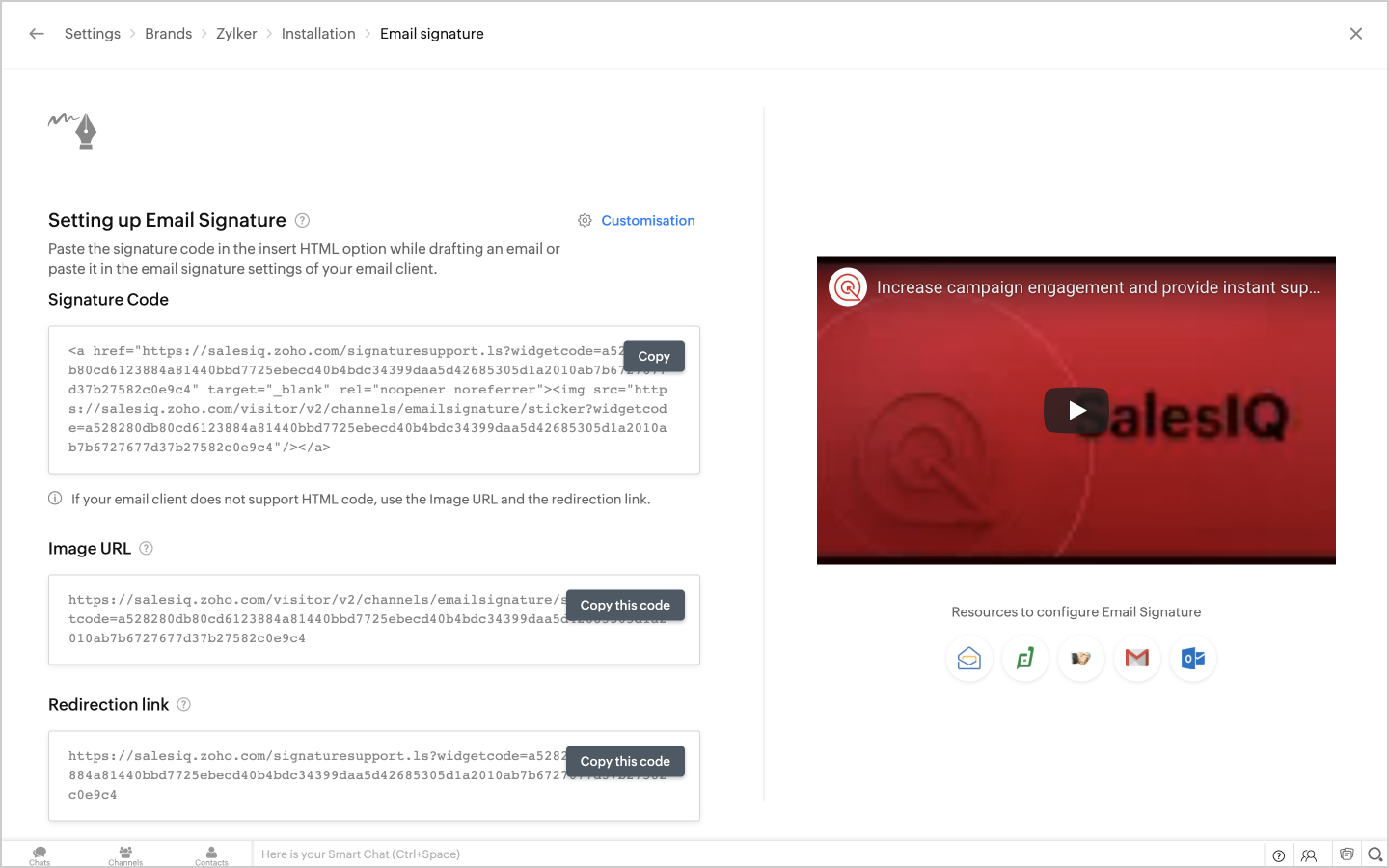 Enable integration with SurveyGizmo - HappyFox Support