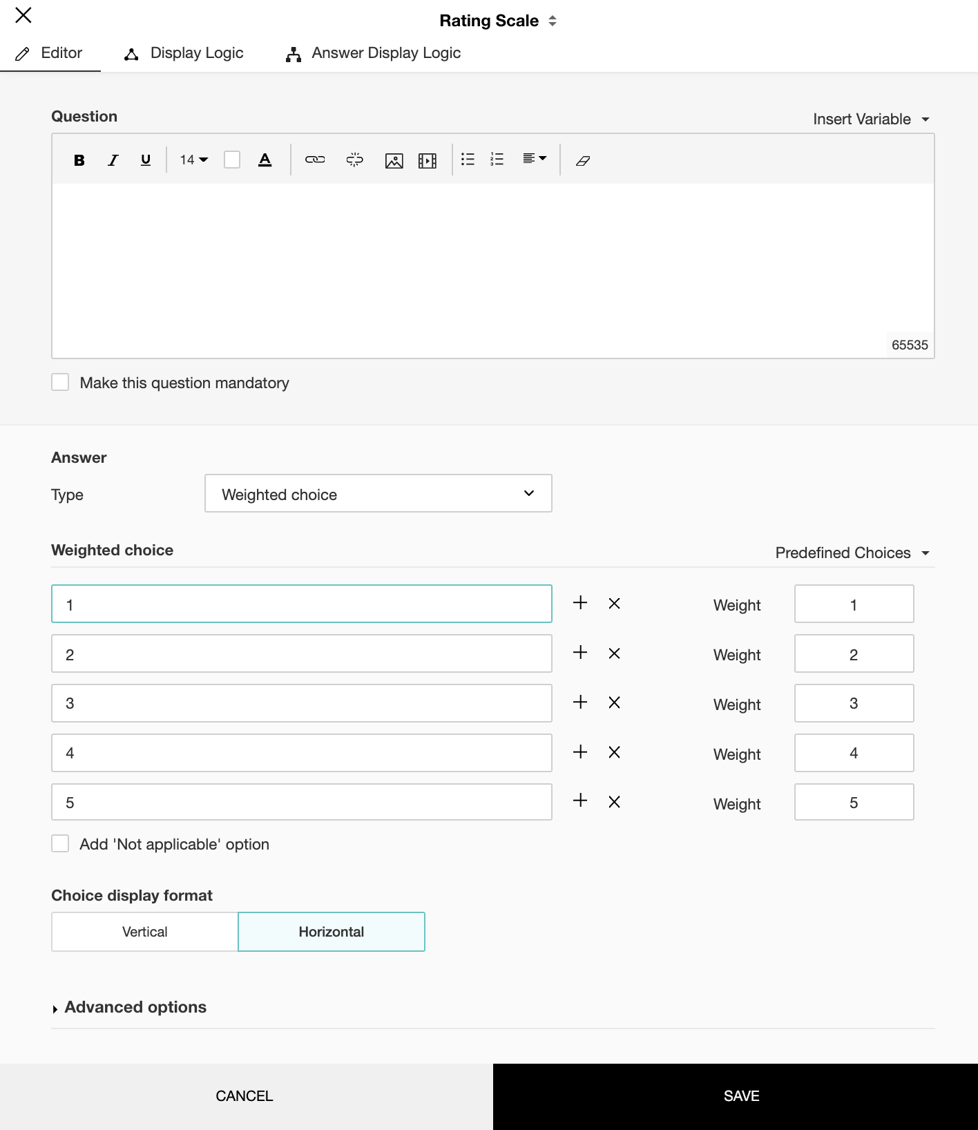 how-to-create-rating-scale-questions-in-zoho-survey-online-help-guide