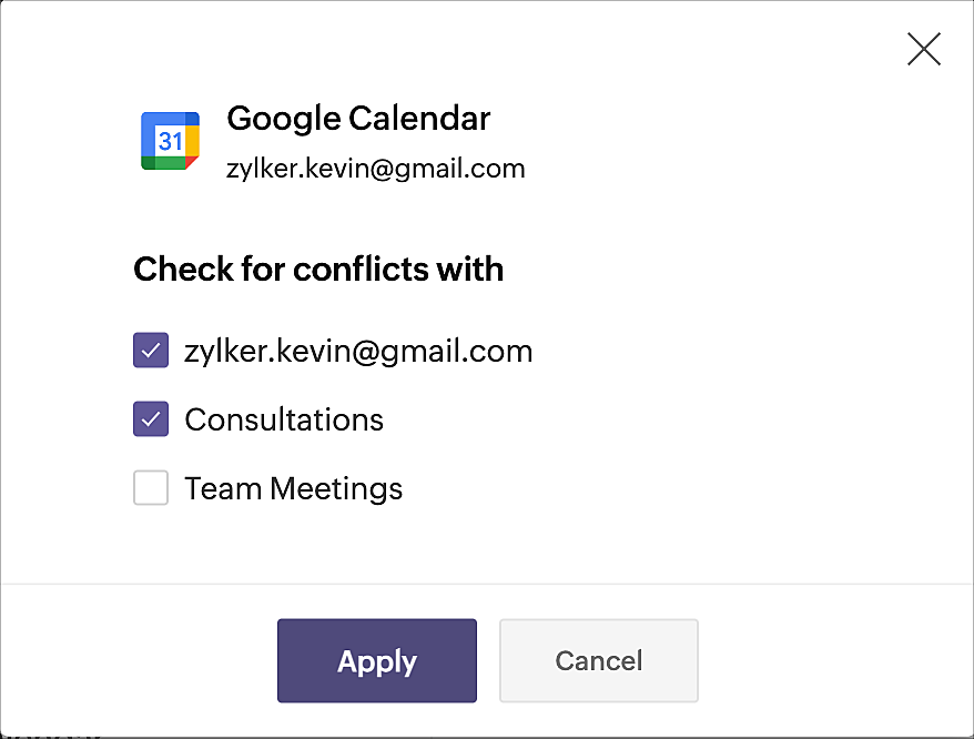 Connect Your Calendar | Help - Zoho Bookings