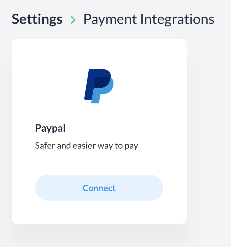 List of Payment Integrations