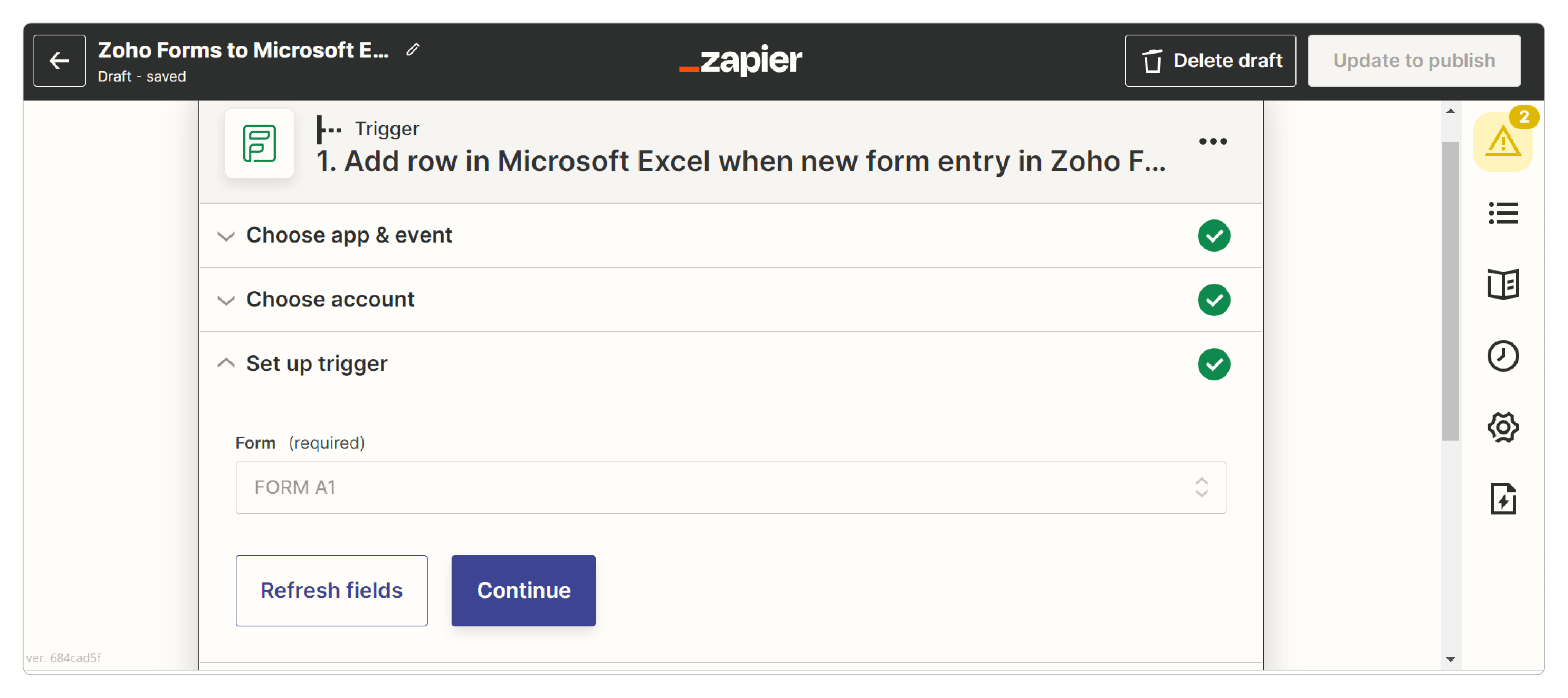 Form Selection