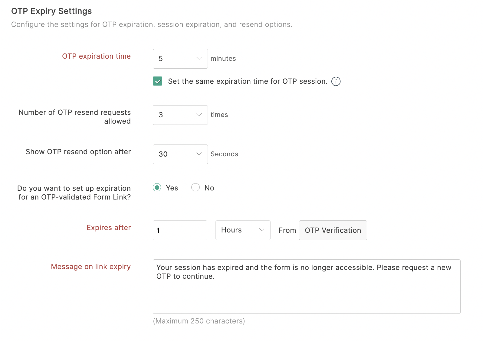 Online Forms with OTP Verification | Zoho Forms