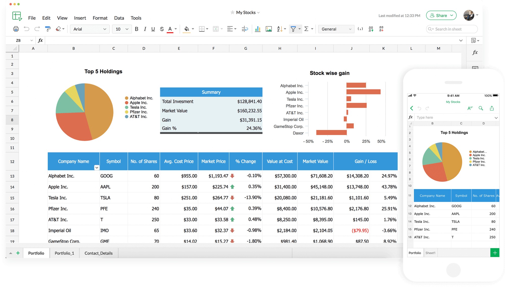 Zoho Sheetについて