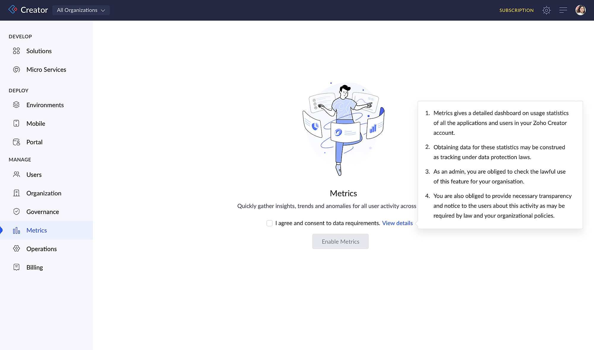 ZohoCreator Get Data View