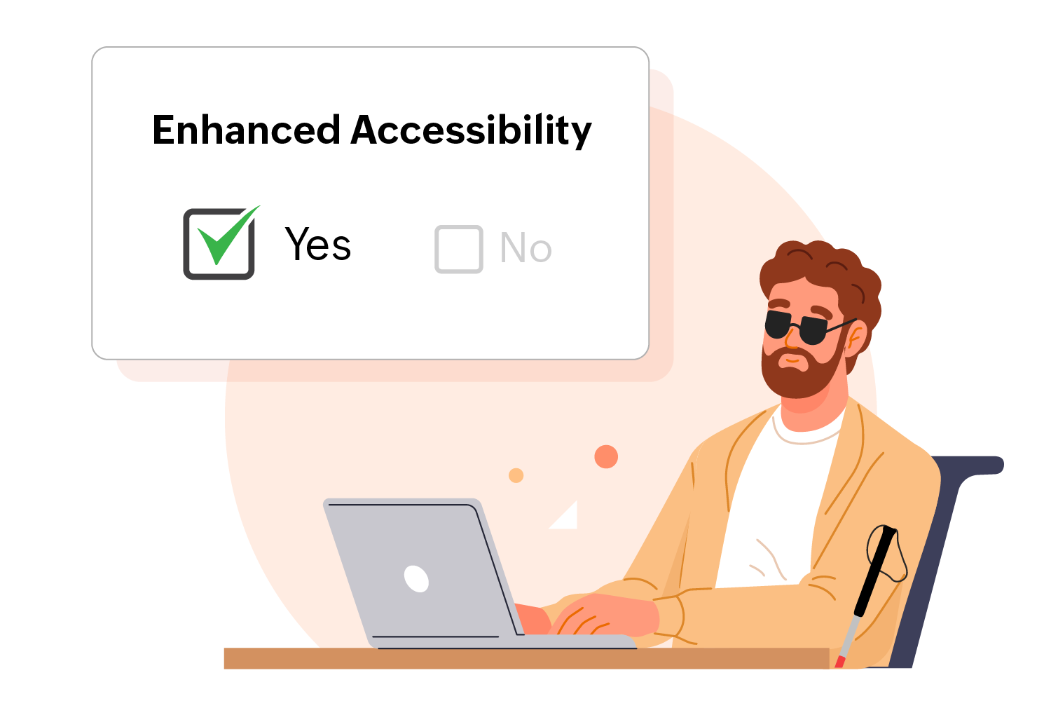 Enable accessibility