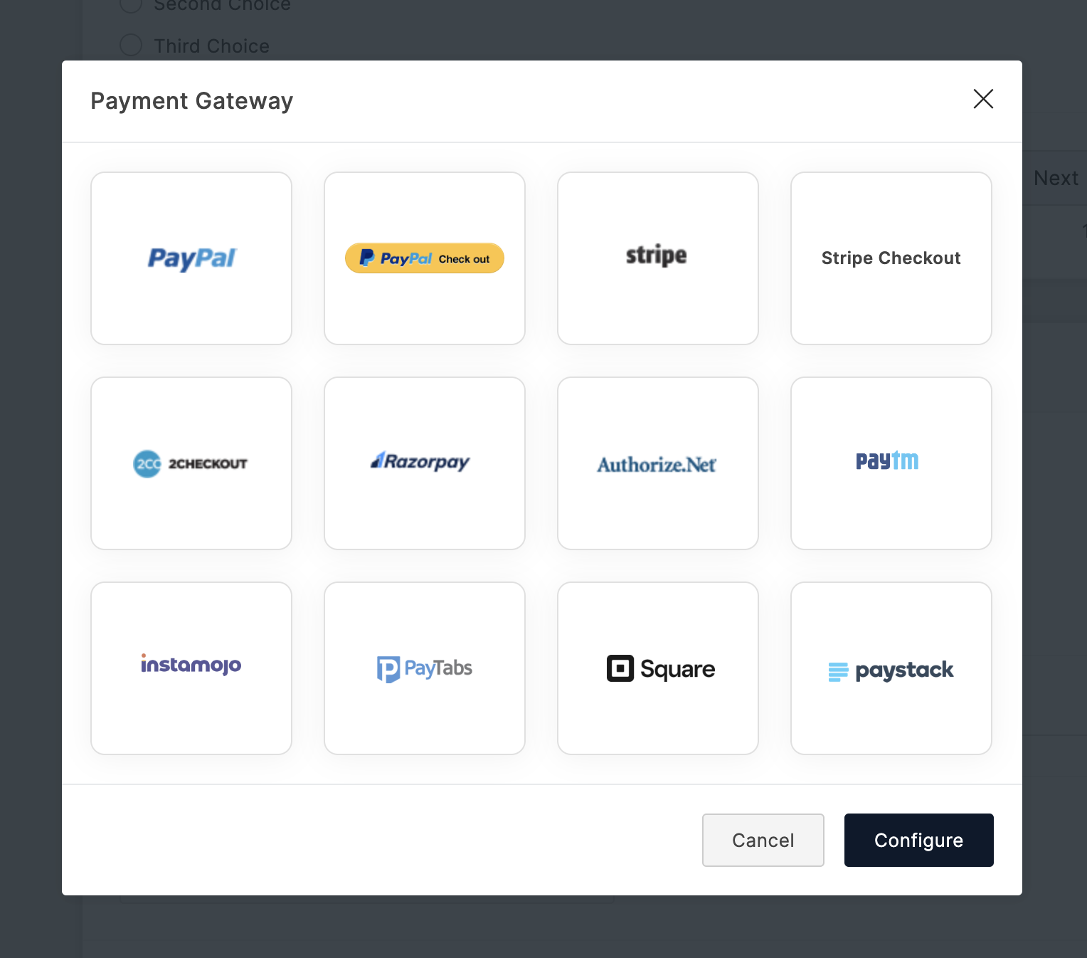 List of payment gateways