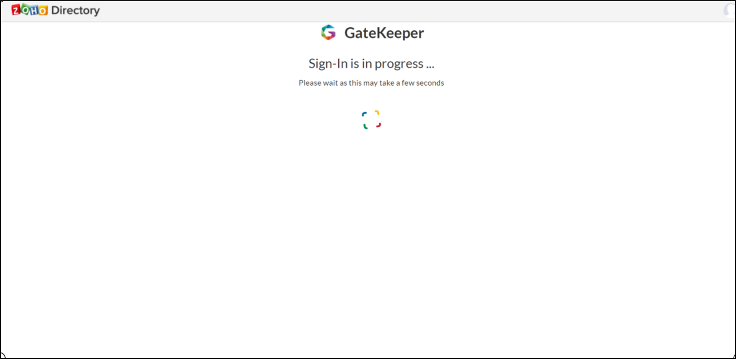 Testing Gatekeeper SAML connection
