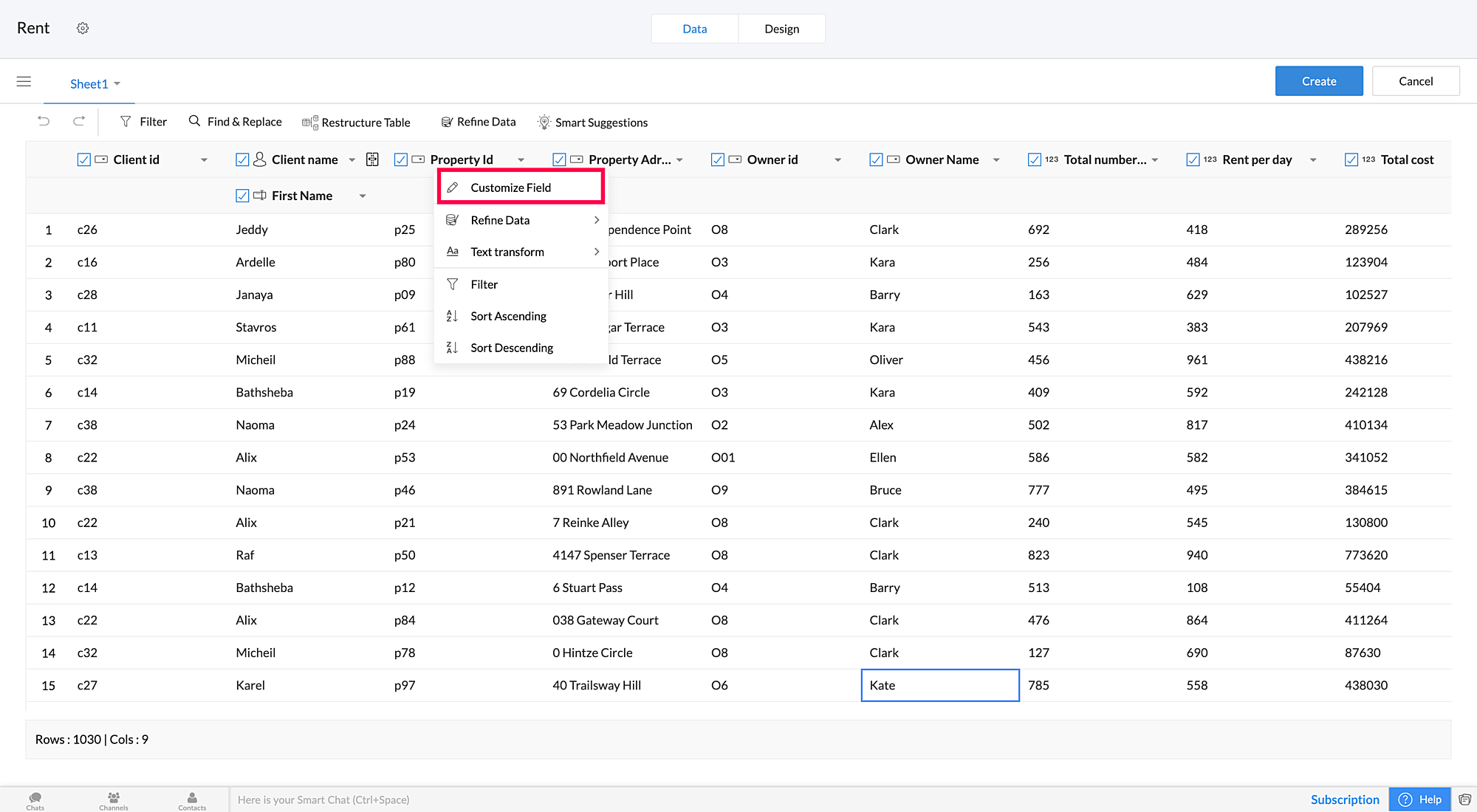 Create A Form By Importing Data | Zoho Creator Help