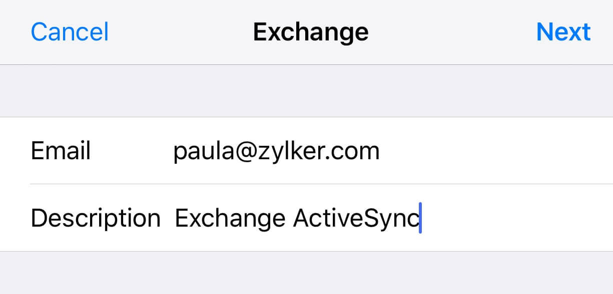 Exchange ActiveSync (EAS) for your Zoho Calendar