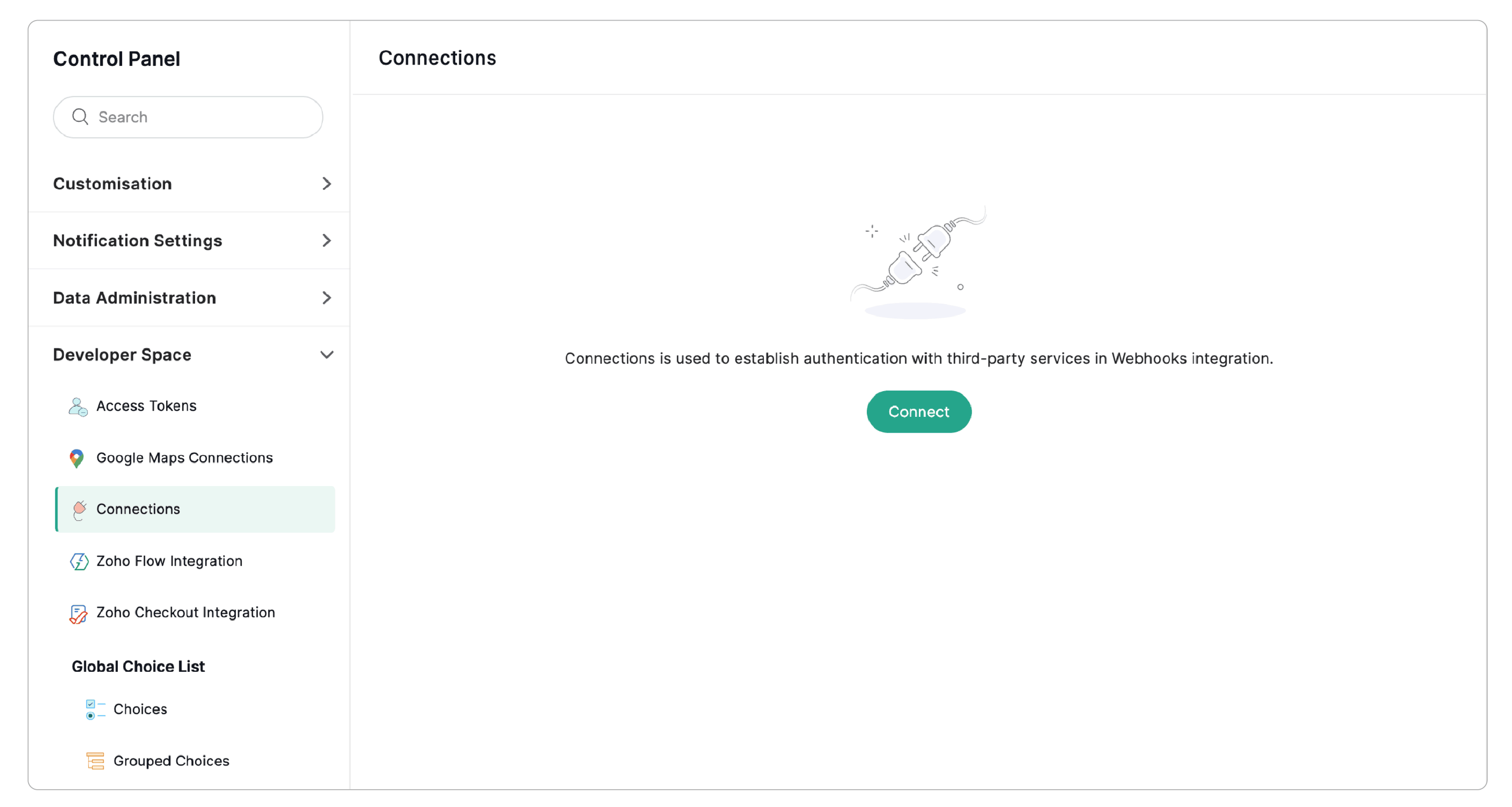 Connections Page
