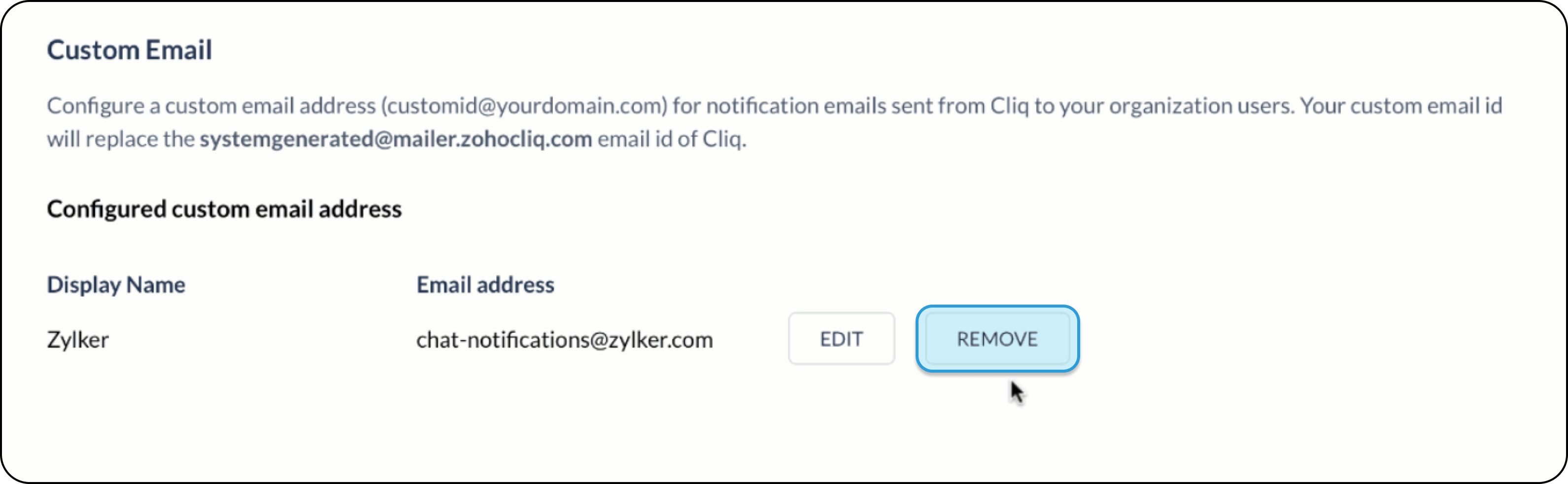 Personalized “From” names and email addresses