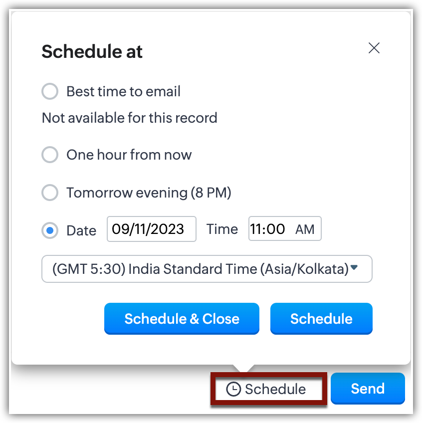 Schedule emails in your Uol.com.br (UOL) email account to ensure on-time  message delivery December 2023