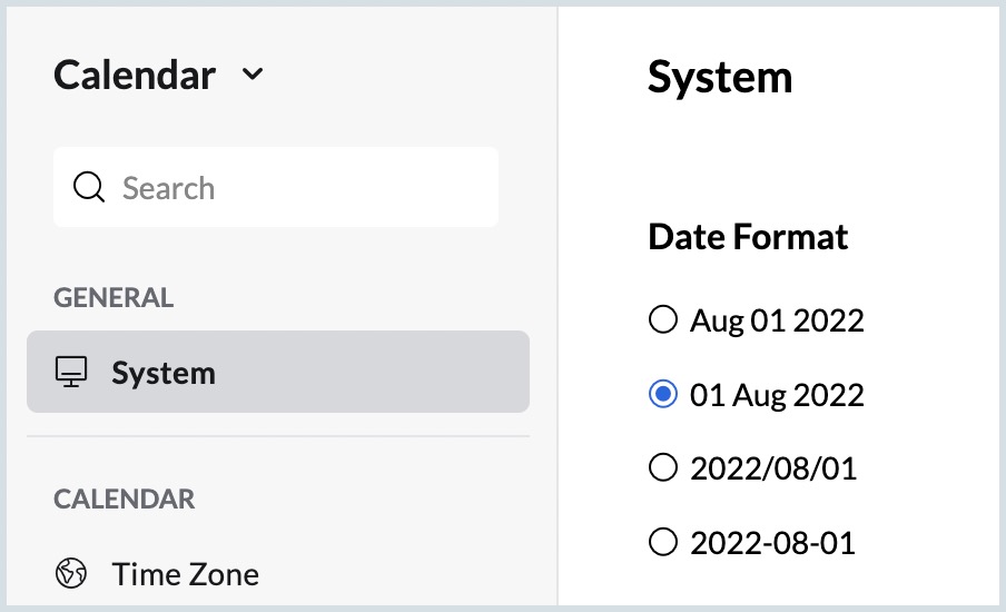 Getting started with Zoho Calendar Online calendar for business