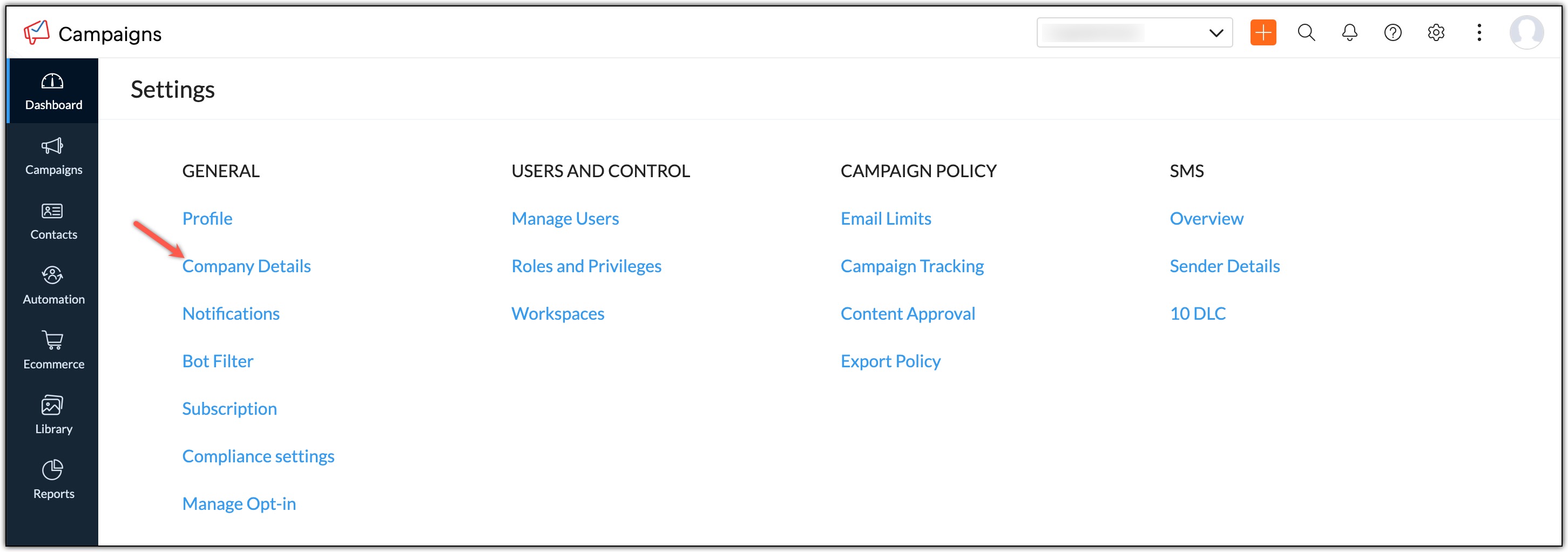 Company details