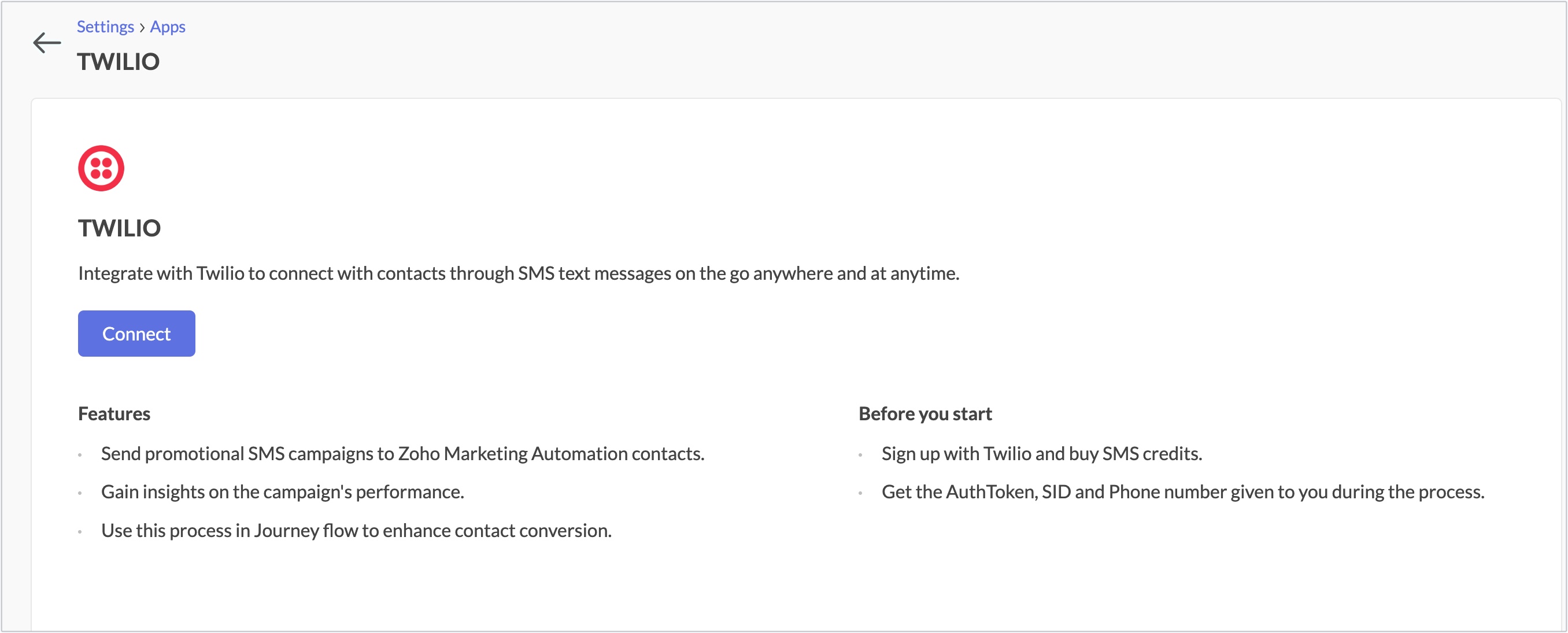 twilio connect