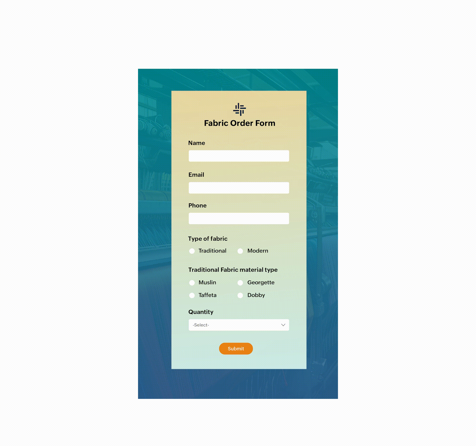 Break your form into pages