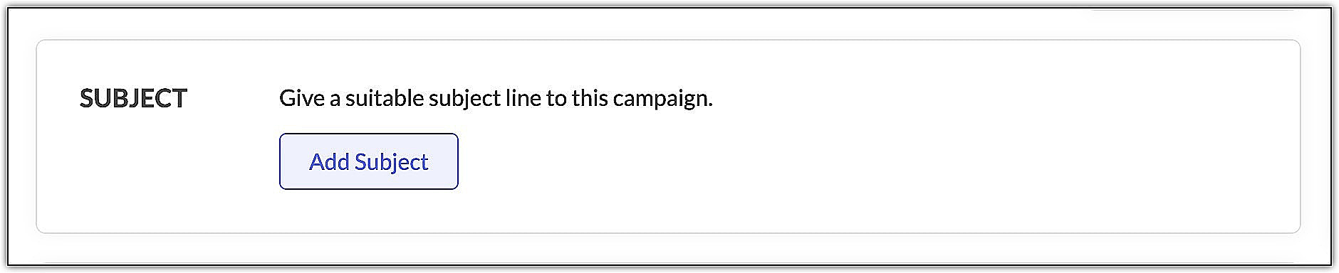 Add subject line