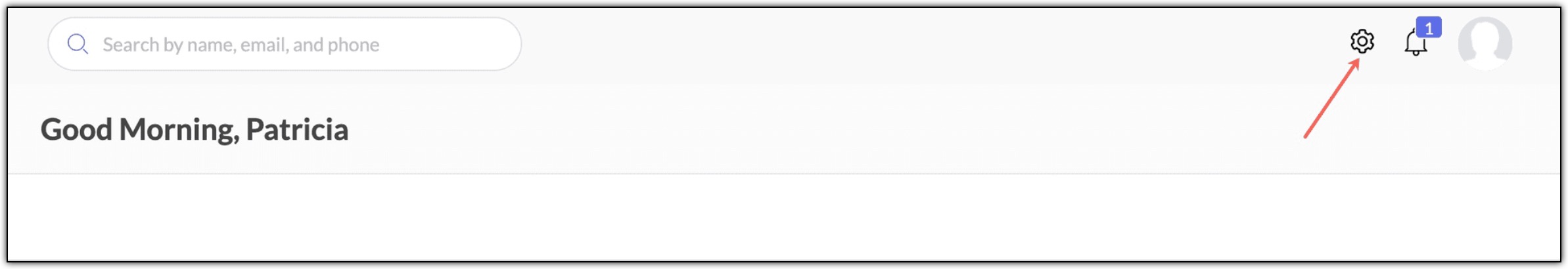 Click Settings icon