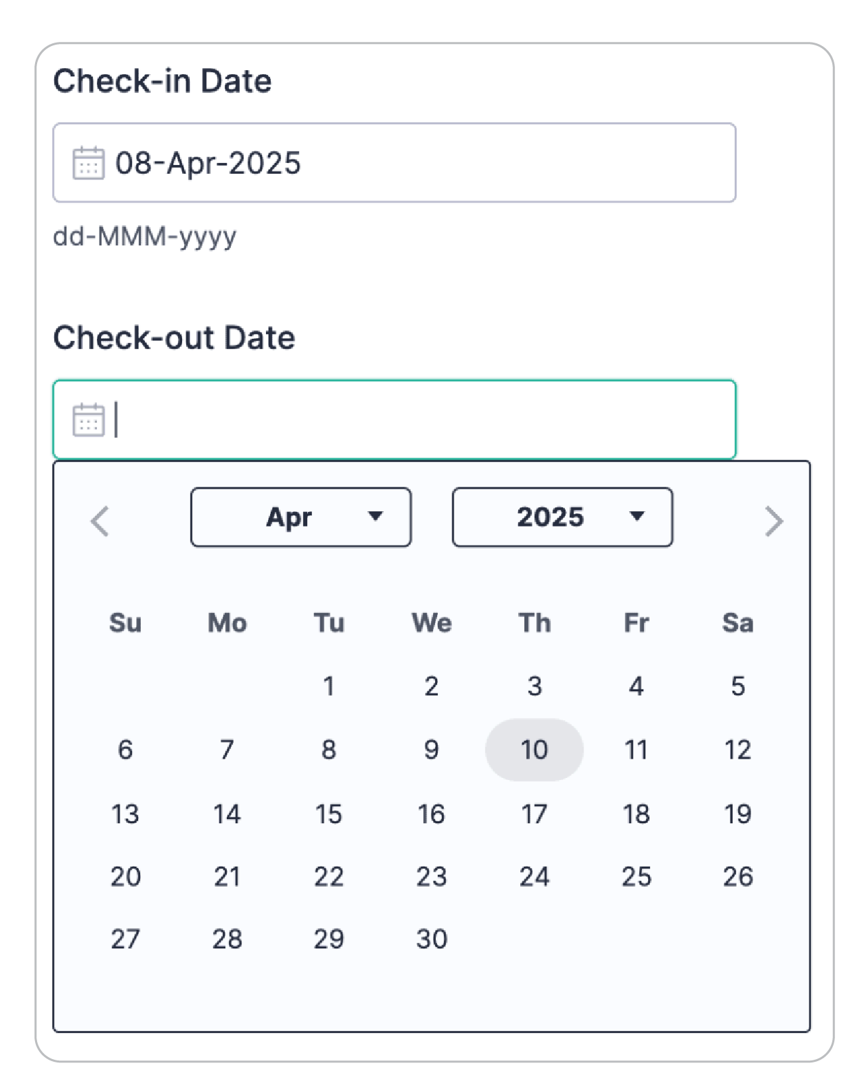 Date Field