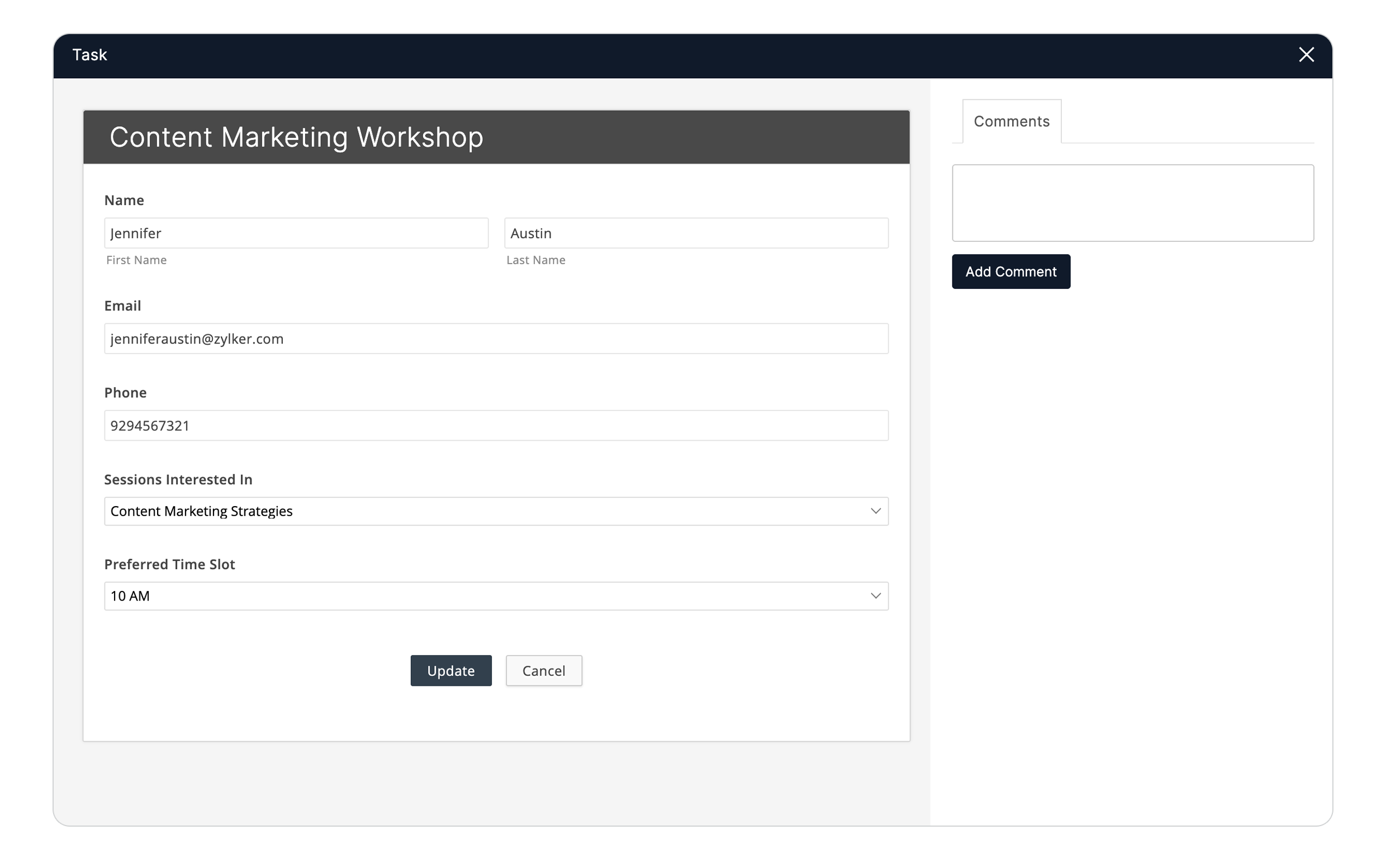 Accessing the Assigned Tasks