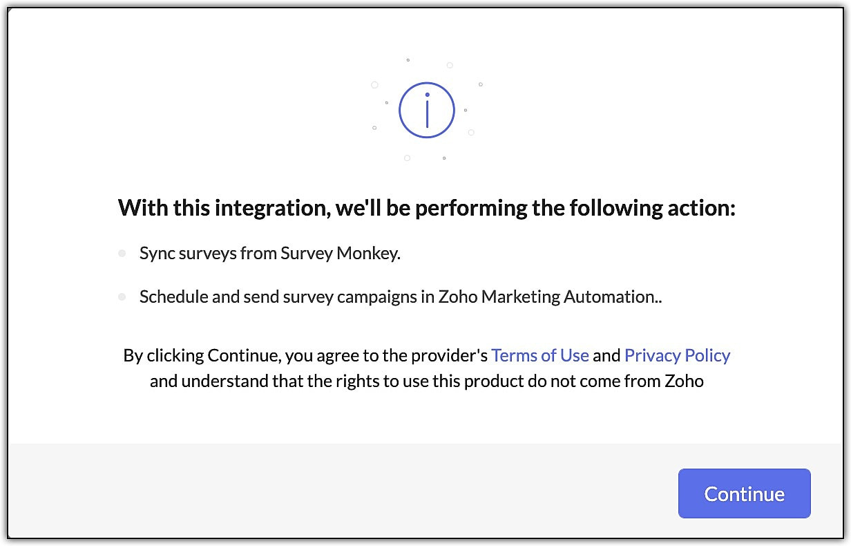 Survey Monkeyとの連携