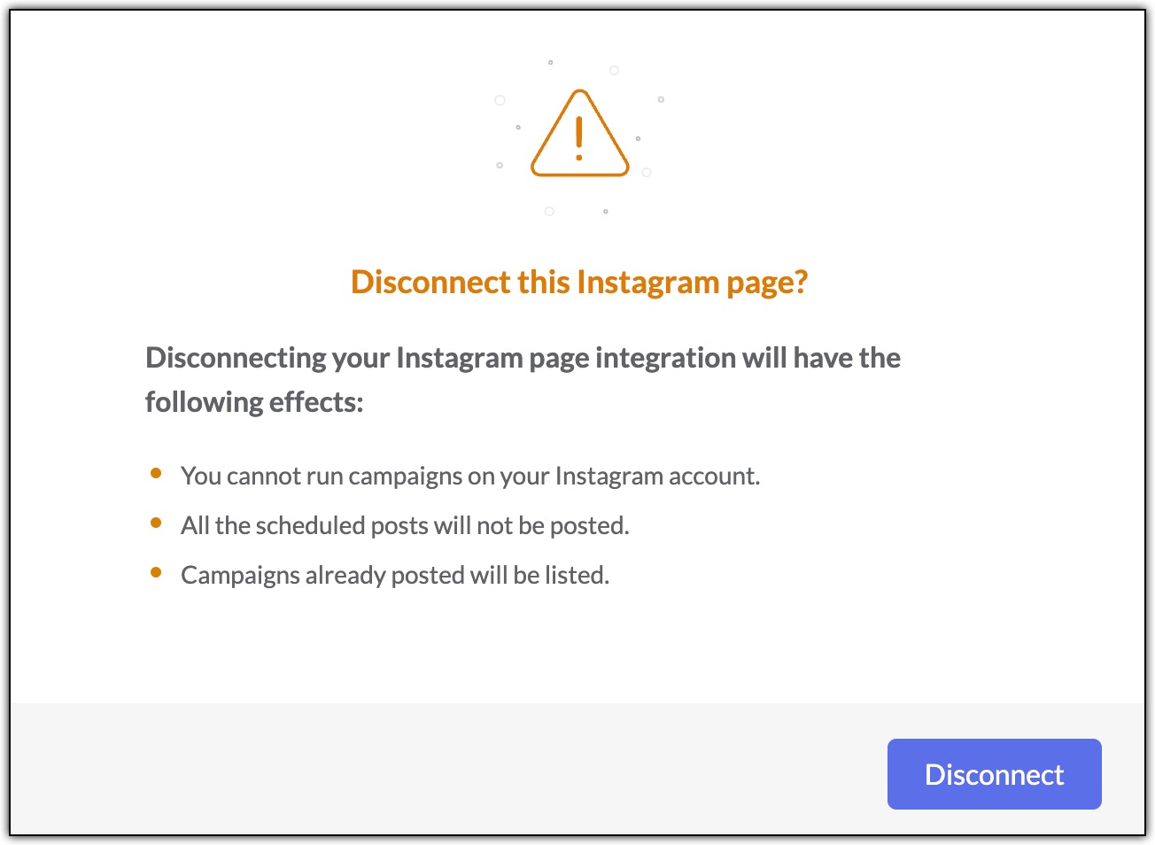 Disconnect