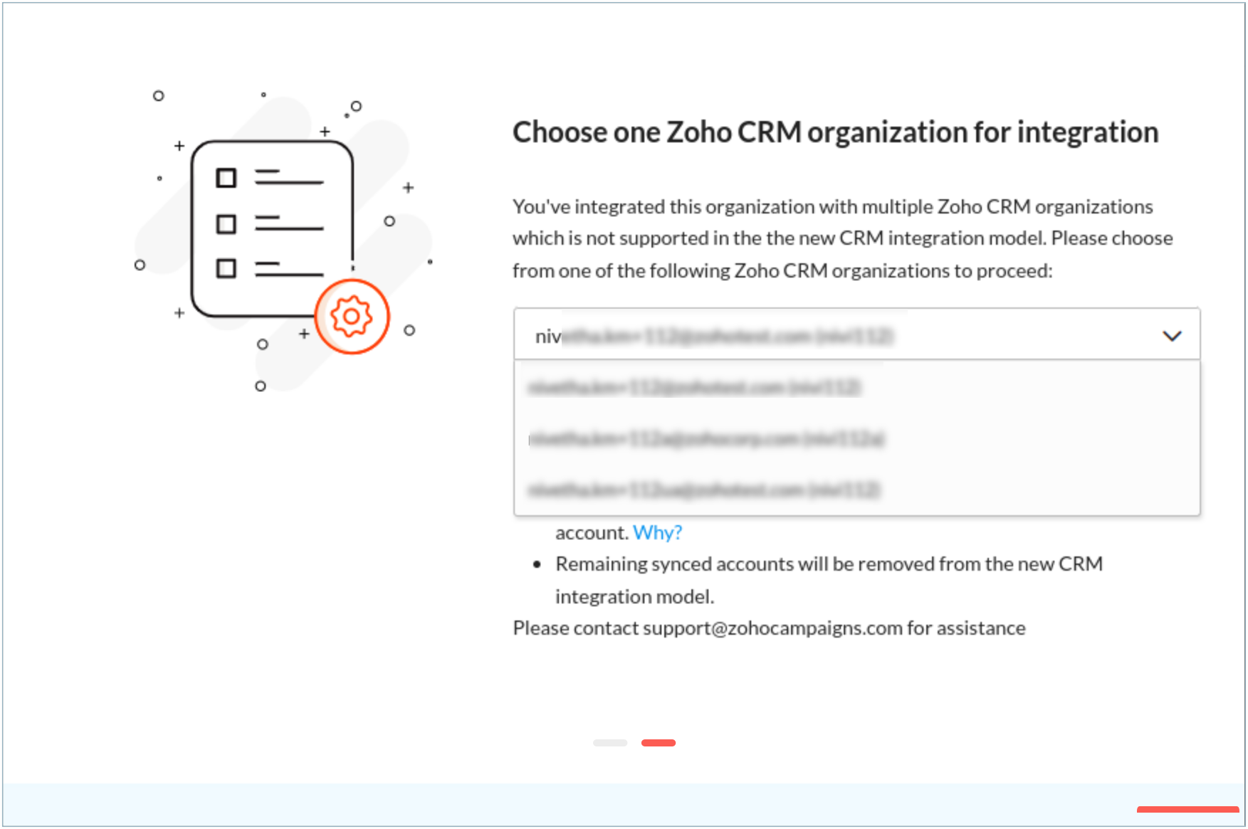 choose crm account